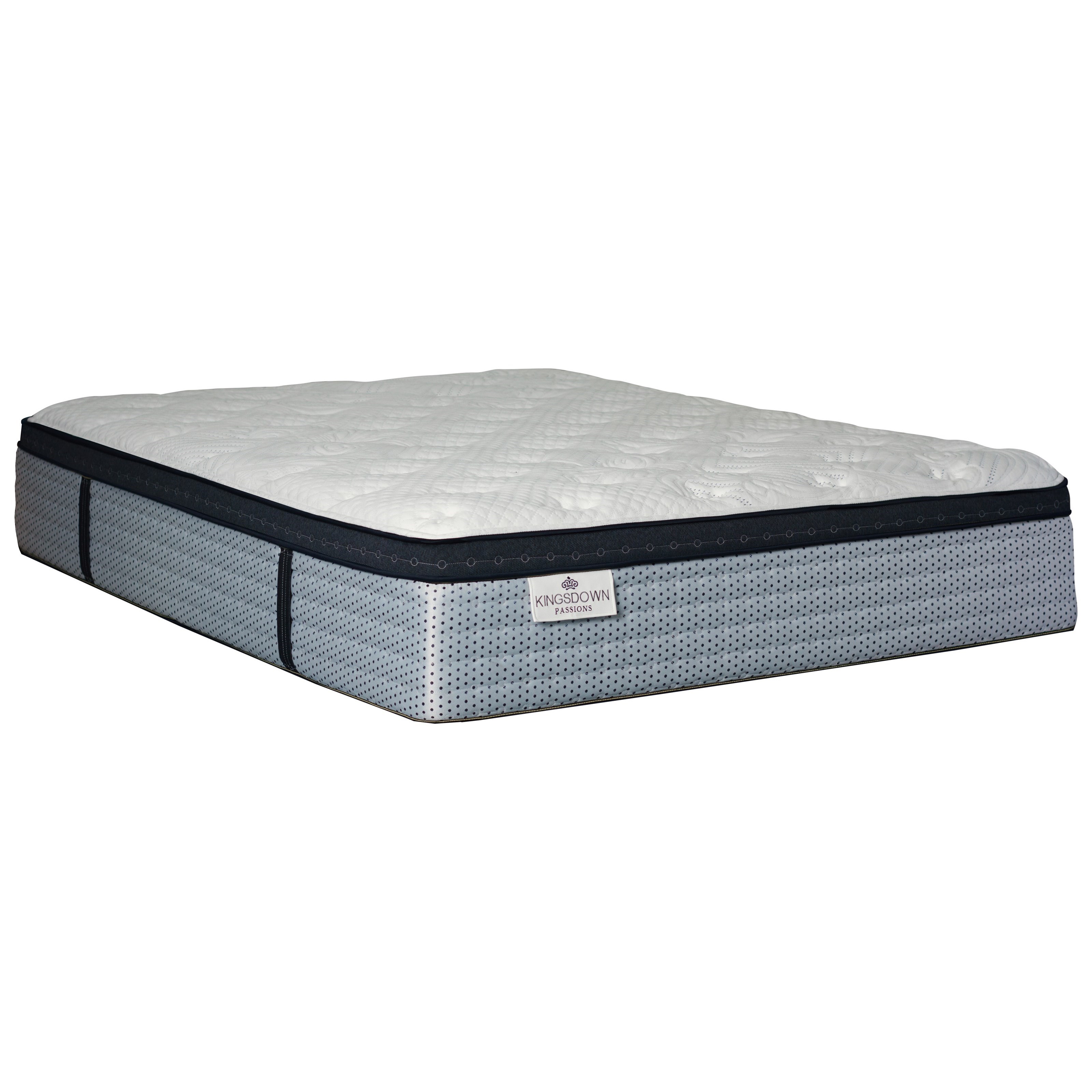 Kingsdown Holloway ET EUROTOPQ Queen Euro Top Pocketed Coil Mattress Stuckey Furniture